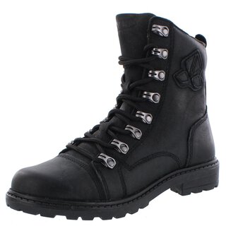 Twins Stiefel Boots black schwarz Leder 34