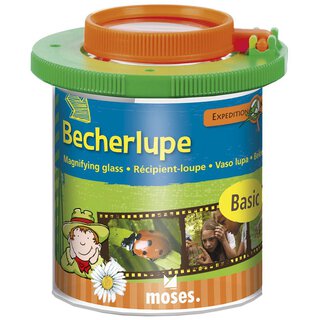 Moses Verlag Expedition Natur Becherlupe Basic grün orange