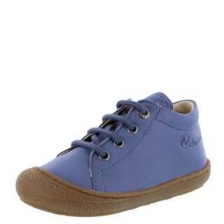Naturino Halbschuhe Cocoon Nappa blau celeste mittelblau