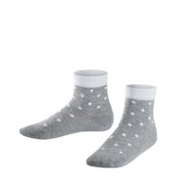 Falke Socken Glitter Dot light grey grau weiss