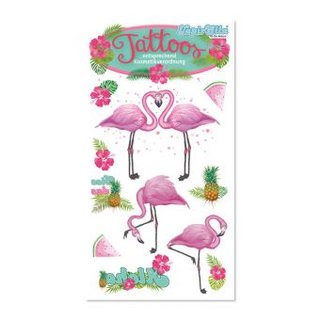 Lutz Mauder Tattoos Tapir Ella Flamingo
