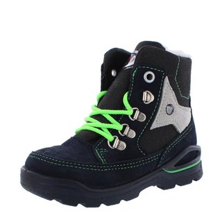 Ricosta Winterstiefel Stiefel Mike see blau schwarz warm gefüttert SympaTex Weite M mittel