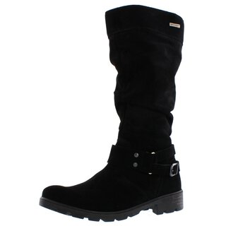 Ricosta Winterstiefel Riana schwarz black Velour warm gefüttert Ricosta-Tex Weite M mittel 30