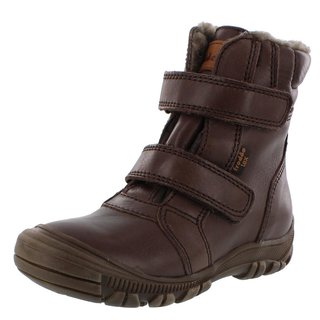Froddo Winterstiefel Stiefel dark brown braun mit Klettverschluß