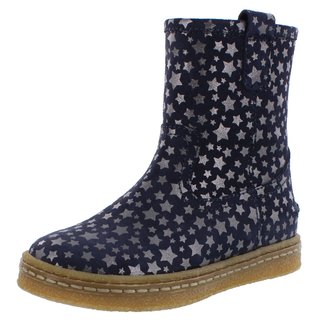 Ocra Winterstiefel Stiefel dark blue stars blau warm gefüttert Lammwolle