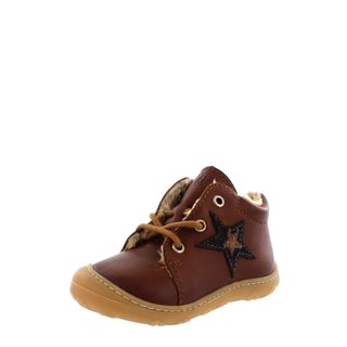 Ricosta Halbschuhe Rommi cognac braun warm gefüttert Weite M mittel