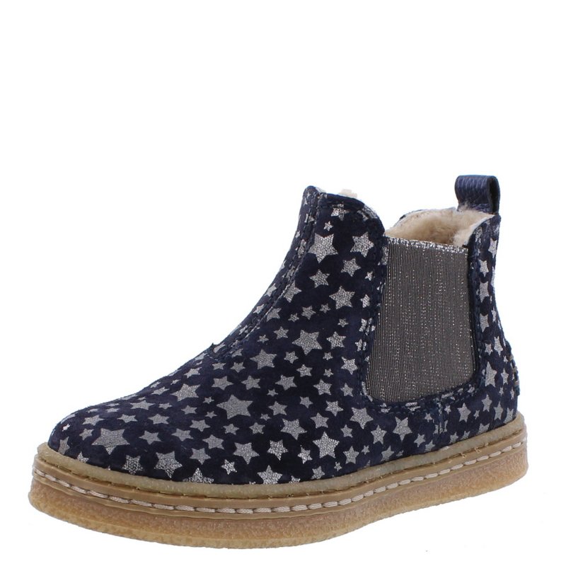 Chicco Mädchen-Stiefelette 'Freya' - Graue Stiefel Mit Bunten Applikationen Für Herbst & Winter