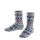 Falke Stoppersocken Catspads Wintermotiv grau meliert