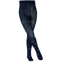 Falke Strumpfhose marine blau mit hellblauen glitzer Sternen