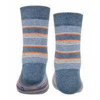 Falke Socken jeans blau orange