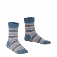 Falke Socken jeans blau orange