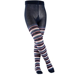 Falke Strumpfhose marine blau gestreift