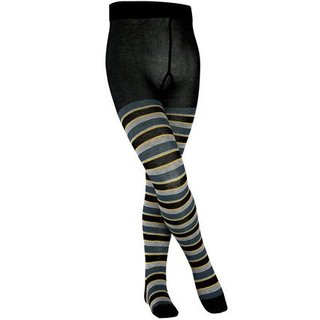 Falke Strumpfhose black schwarz gestreift