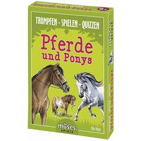 Moses Verlag Trumpfen Spielen Quizzen Pferde & Ponys
