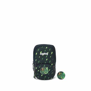 Ergobag ease small Kindergartenrucksack Rucksack Blitzlicht Flashlight grün schwarz