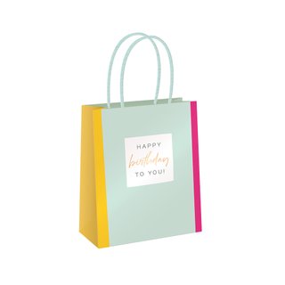Grafik Werkstatt Geschenktüte groß Happy Birthday to YOU!