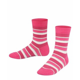 Falke Socken pink rosa grau gestreift 35-38