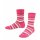 Falke Socken pink rosa grau gestreift 39-42