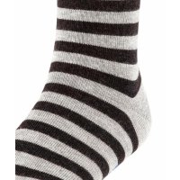 Falke Socken Double Stripe grau dunkelgrau gestreift