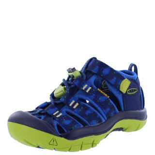 Keen Sandalen Newport H2 Kids blue depths chartreuse blau grün