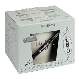 Grafik Werkstatt Kaffeetasse DIY-Du bist mein