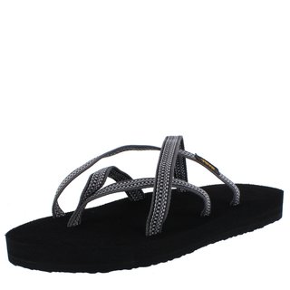 Teva Zehenstegsandalen Olowahu Women schwarz grau