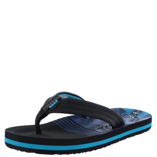 Reef Zehenstegsandale Ahi Kids aqua palms