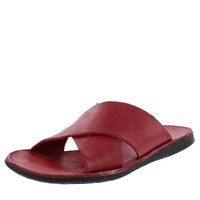 Brador Sandalen rosso rot Leder