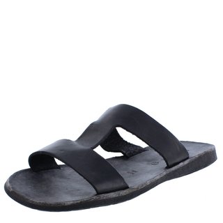 Brador Sandalen nero schwarz Leder