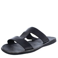 Brador Sandalen nero schwarz Leder