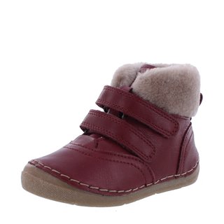 Froddo Halbschuhe bordeaux fuchsia warm gefüttert Lammfell