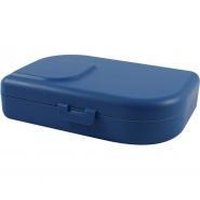 ajaa! Brotbox blau mit Trennsteg plastikfrei
