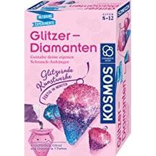 Kosmos Experimentierkasten Mitbring-Experimente Glitzer-Diamanten