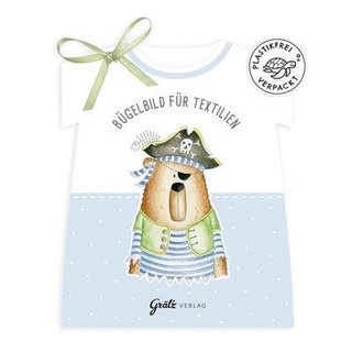 Grätz Verlag Bügelbild Seebär für Textilien