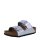 Birkenstock Sandalen Arizona Kids Hausschuhe electric metallic silver Weite schmal
