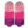 Falke Stoppersocken Catspads Colour Block lila pink rosa grau 27-30