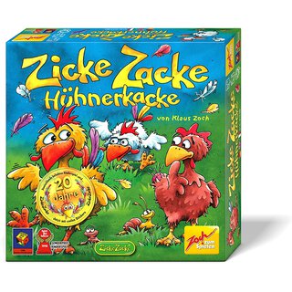 Zoch Verlag Zicke Zacke Hühnerkacke Gesellschaftsspiel ab 4 Jahre