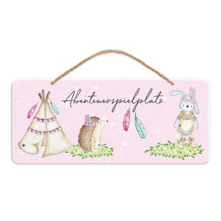 Grätz Verlag Türschild kleine Abenteurerin