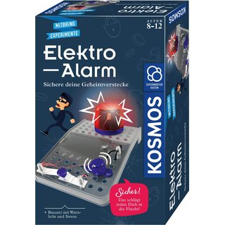 Kosmos Experimentierkasten Mitbring-Experimente Elektro-Alarm