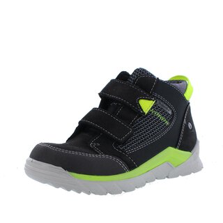 Ricosta Halbschuhe Marvi asphalt graphit neon grün Sympatex Klettverschluss Weite W weit