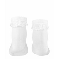 Falke Socken Romantic Lace weiß mit Spitze 23-26