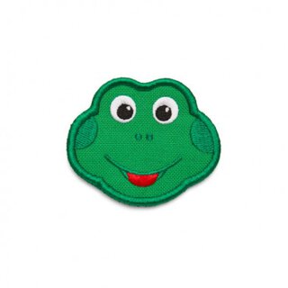 Affenzahn Kinderrucksack Klett-Badges Kletties Frog Frosch grün