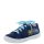 Superfit Halbschuhe Tensy blau mit Blumen Weite M mittel