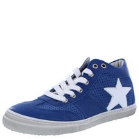 Däumling Halbschuhe Berno blu blau weiss Weite schmal