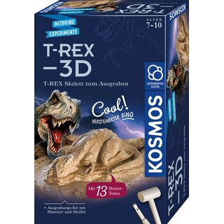 Kosmos Experimentierkasten Mitbring-Experimente T-Rex 3D