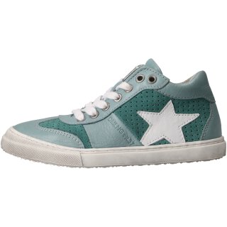 Däumling Halbschuhe Berno mint weiss Weite schmal