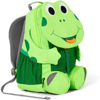 Affenzahn Kindergartenrucksack Große Freunde Frosch neon grün