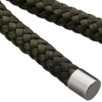 17;30 Schlüsselanhänger Knoten oliv