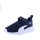 Puma Turnschuhe Flyer Runner V PS navy blau weiss Klettverschluss