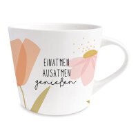 Grafik Werkstatt Kaffeetasse Einatmen  ...
